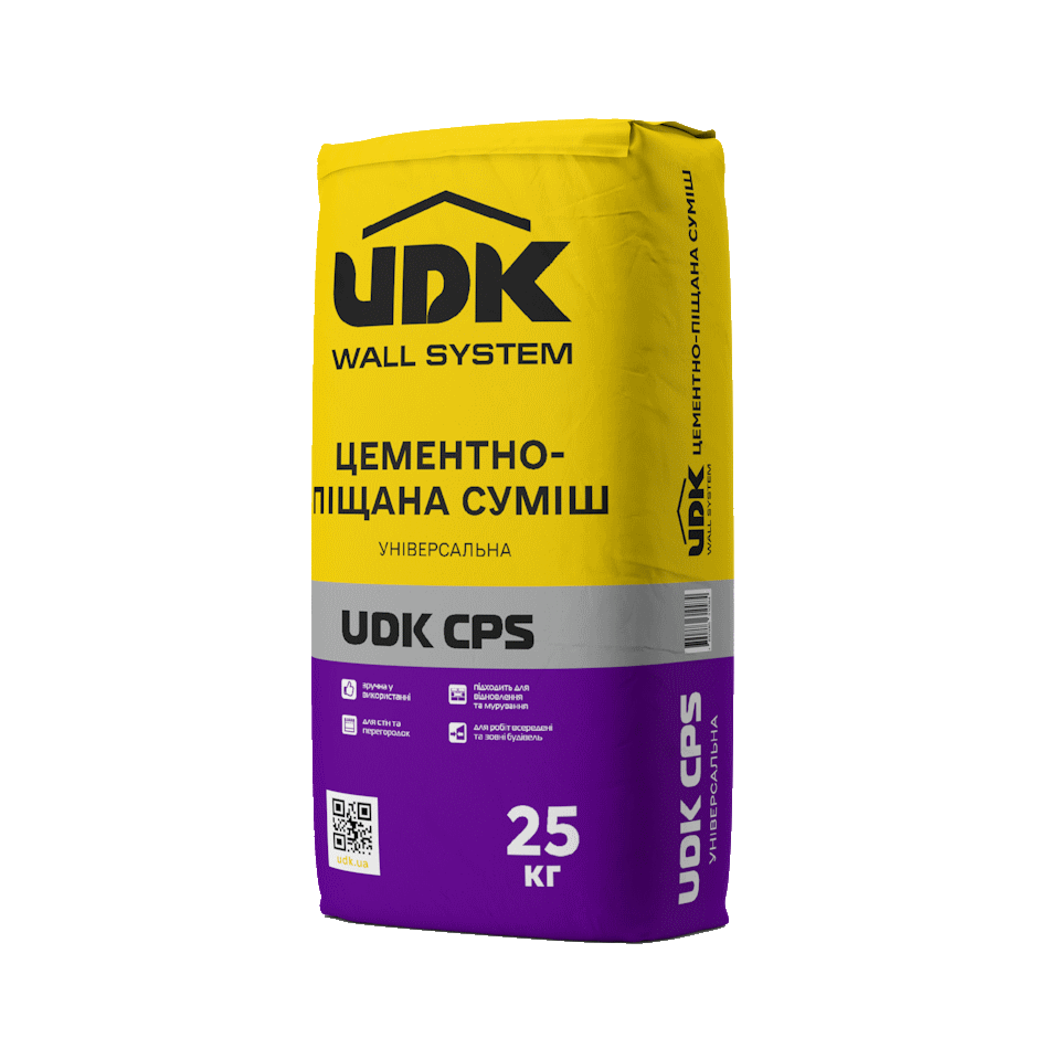 Цементно-піщана суміш універсальна — UDK CPS